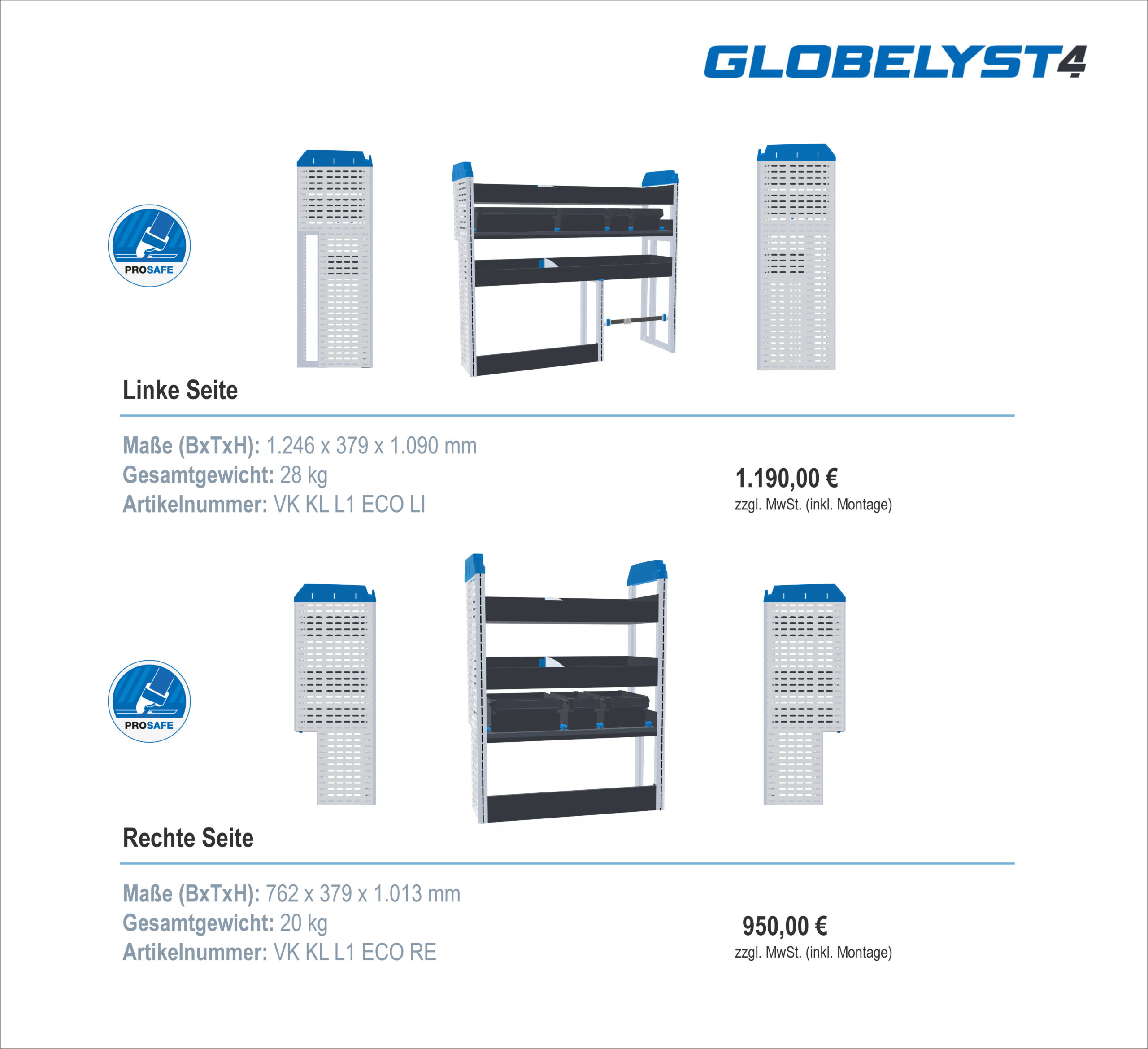 01_Kleine Transporter_kurzer Radstand L1_Eco Variante