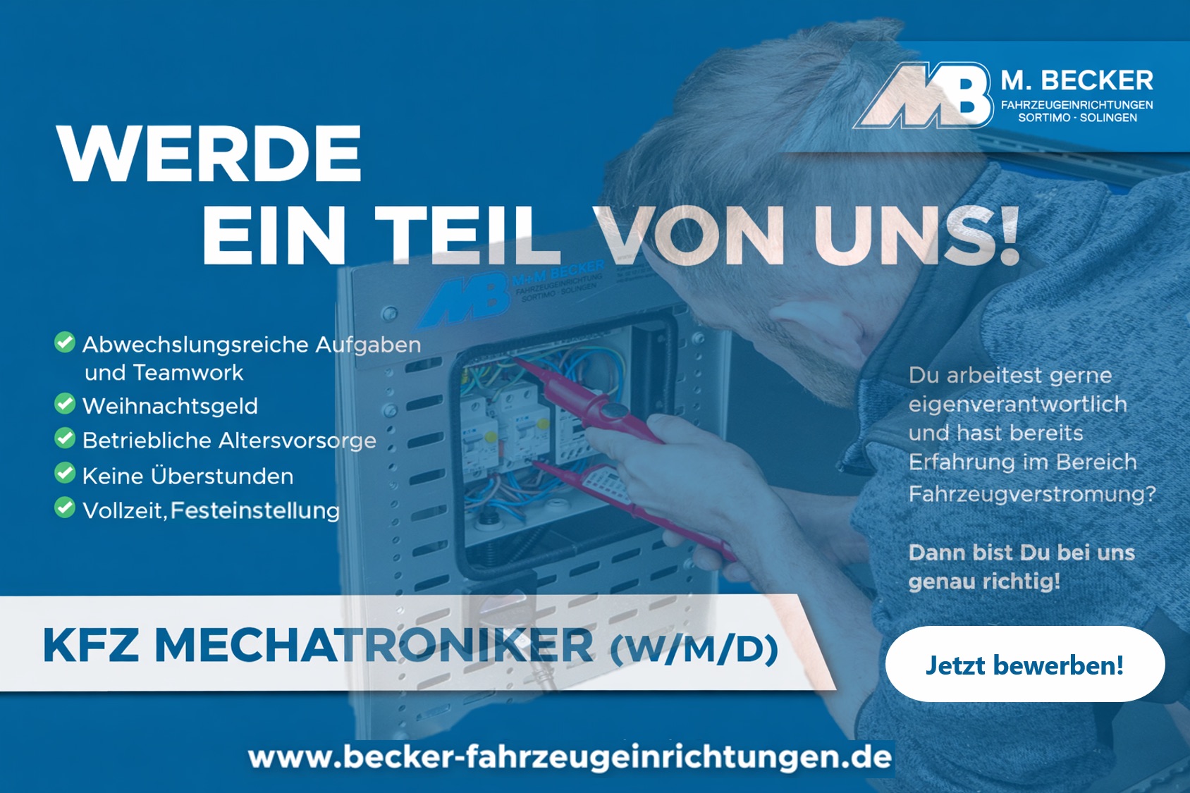 Kfz-Mechatroniker Bewerbung