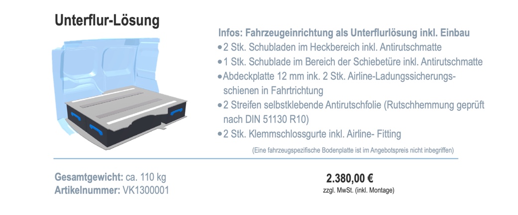 Unterflur-Lösung